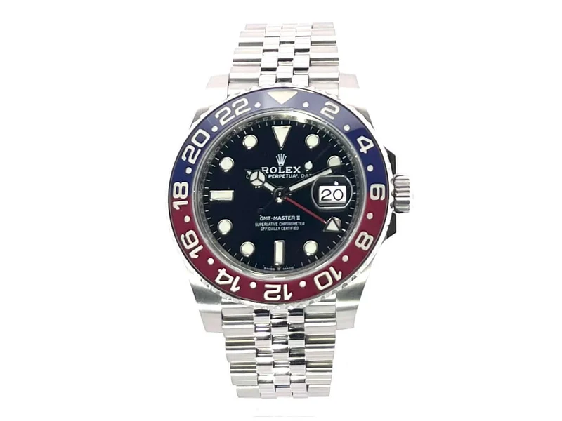 Rolex GMT-Master II Edelstahl 126710BLRO