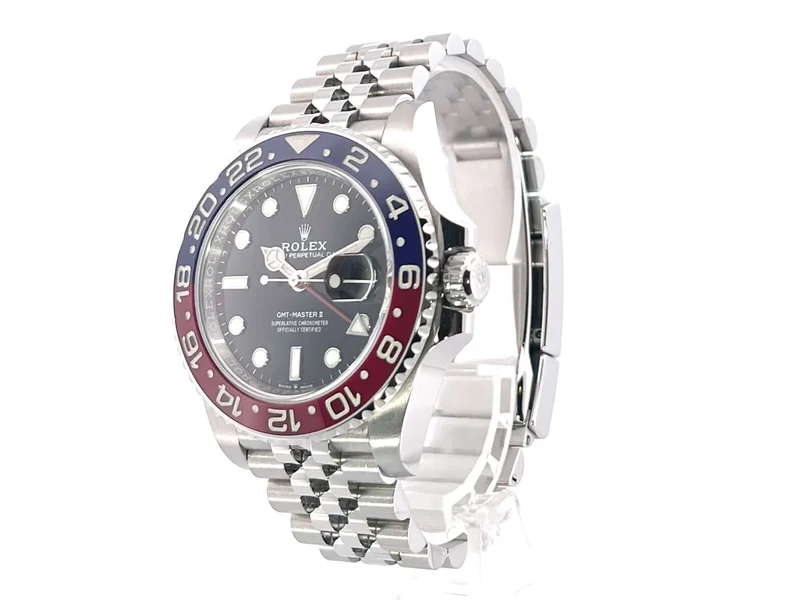 Rolex GMT-Master II Edelstahl 126710BLRO