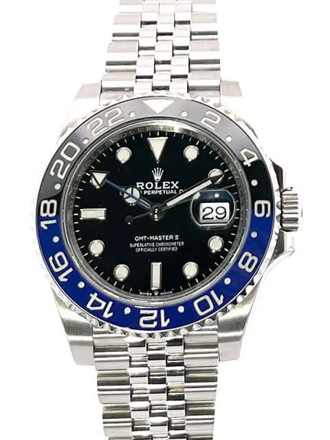 Rolex GMT Master II Edelstahl 126710BLNR