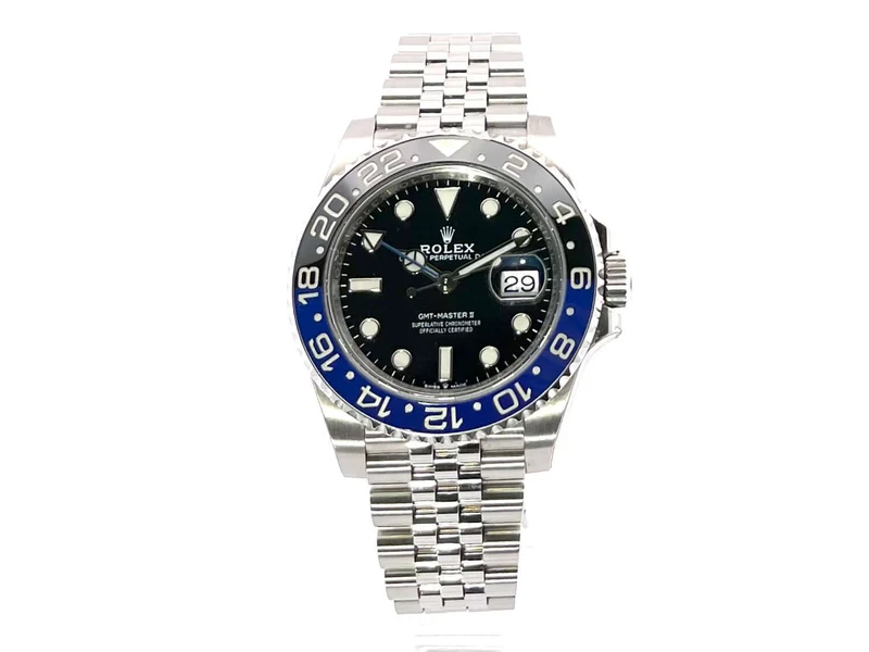 Rolex GMT Master II Edelstahl 126710BLNR