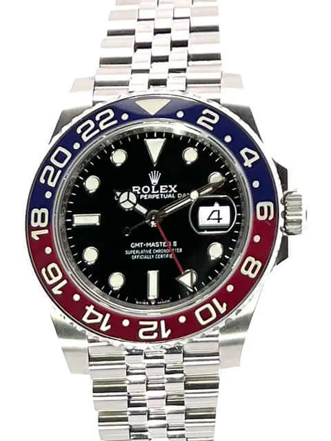 Rolex GMT-Master II Edelstahl 126710BLRO
