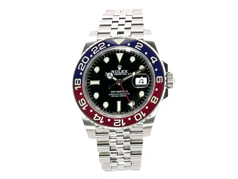 Rolex GMT-Master II Edelstahl 126710BLRO