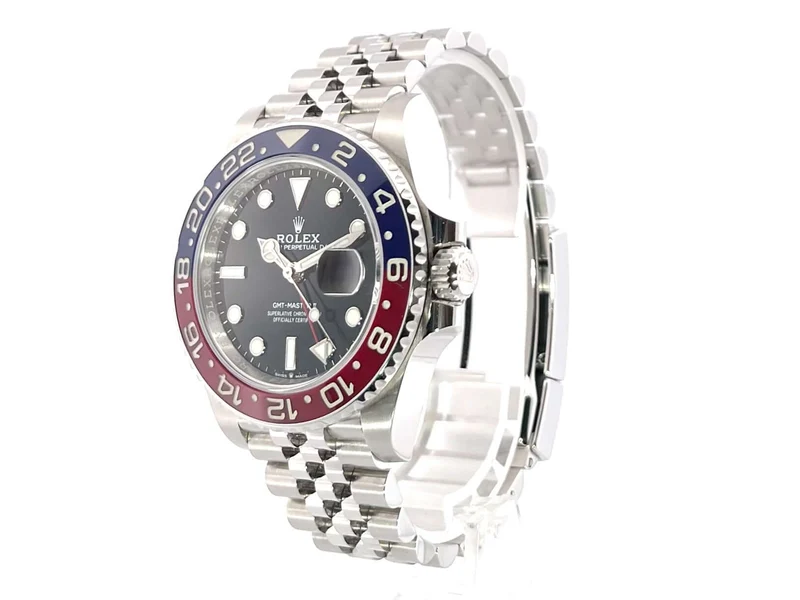 Rolex GMT-Master II Edelstahl 126710BLRO