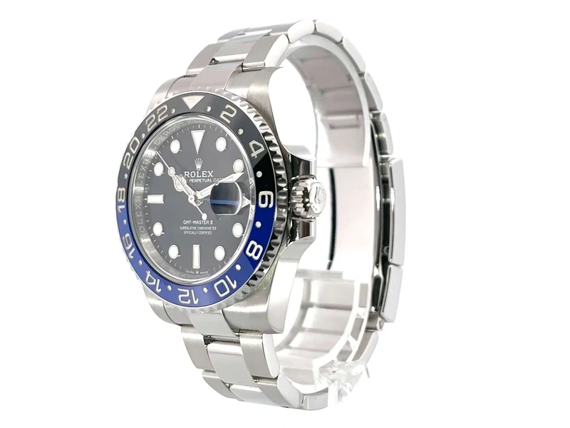 Rolex GMT Master II Edelstahl 126710BLNR Oyster-Band