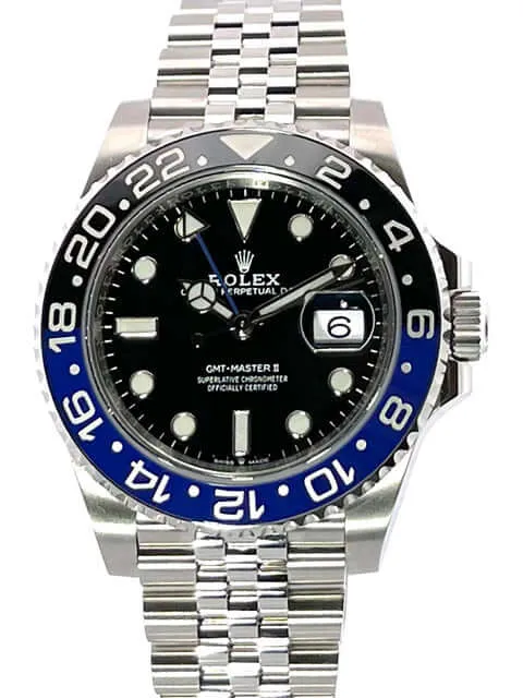 Rolex GMT Master II Edelstahl 126710BLNR