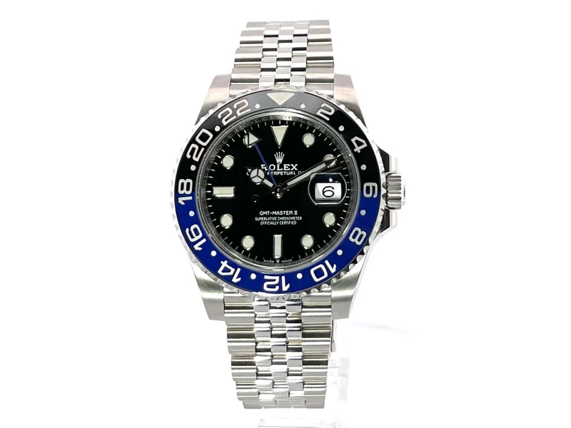 Rolex GMT Master II Edelstahl 126710BLNR