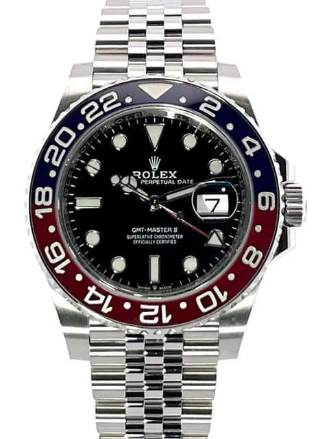 Rolex GMT Master II Edelstahl 126710BLRO