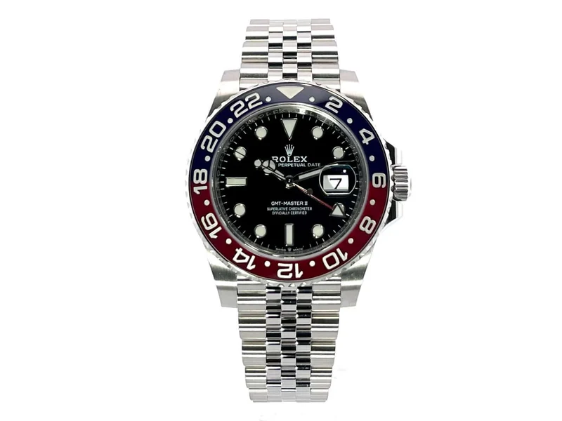 Rolex GMT Master II Edelstahl 126710BLRO
