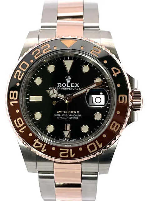 Rolex GMT-Master II Edelstahl Everose-Gold 126711CHNR aus 2019 LC100