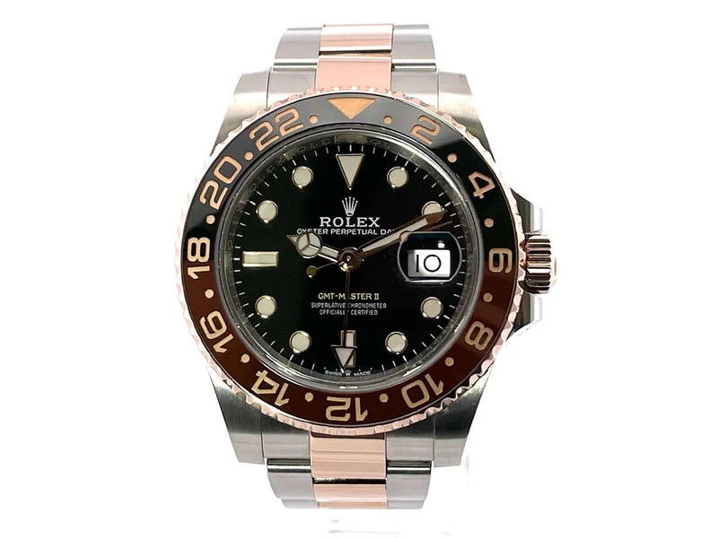 Rolex GMT-Master II Edelstahl Everose-Gold 126711CHNR aus 2019 LC100