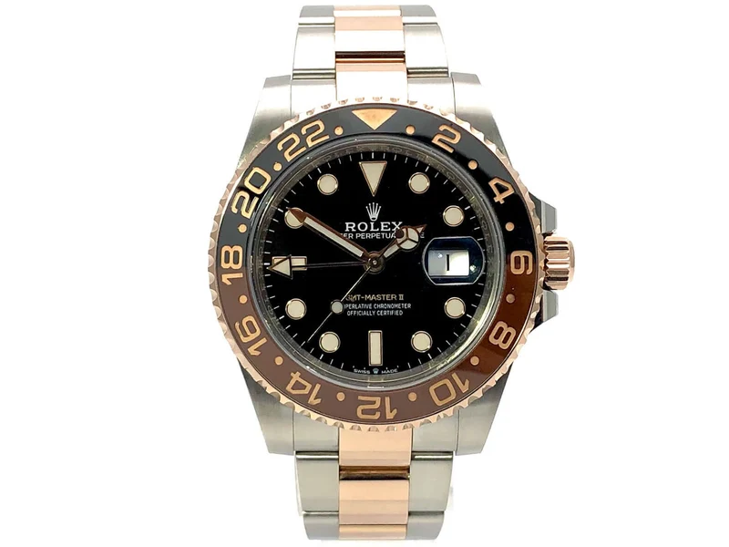 Rolex GMT-Master II Edelstahl Everose-Gold 126711CHNR aus 2020 LC100
