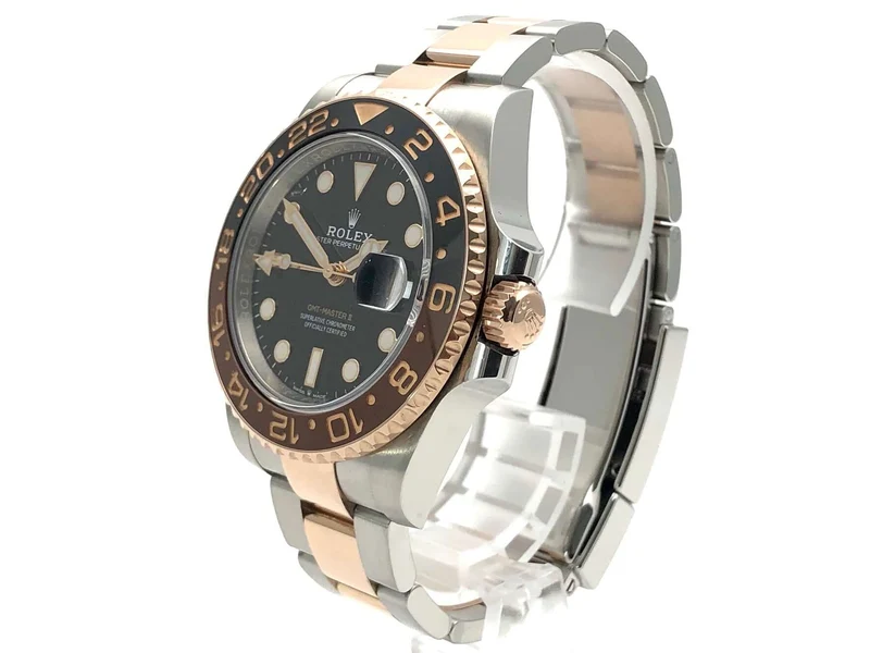 Rolex GMT-Master II Edelstahl Everose-Gold 126711CHNR aus 2020 LC100
