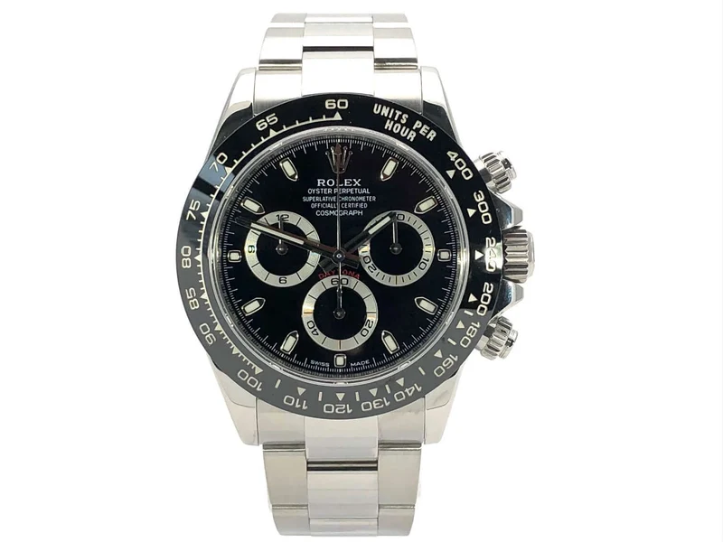 Rolex Daytona Edelstahl 116500LN Schwarz aus 2016