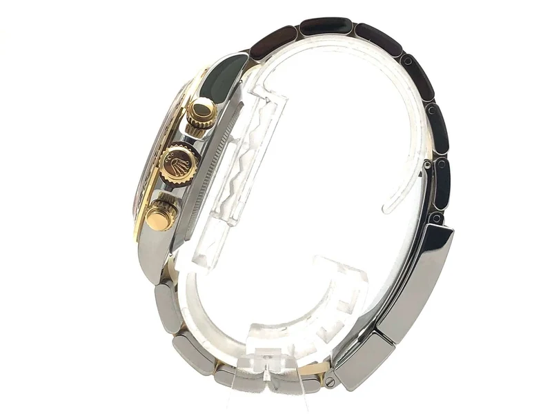 Rolex Daytona Edelstahl Gelbgold 116503 Schwarz aus 12-2019