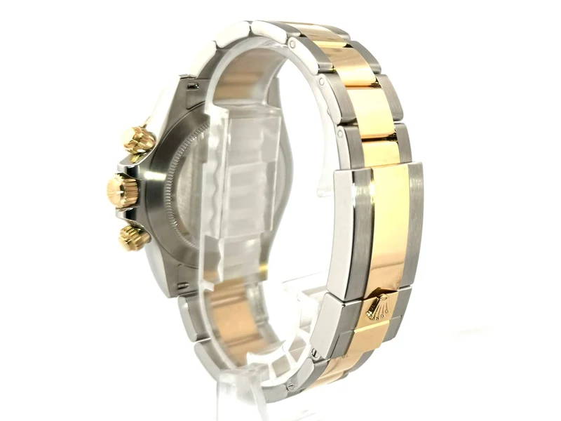 Rolex Daytona Edelstahl Gelbgold 116503 Weiss