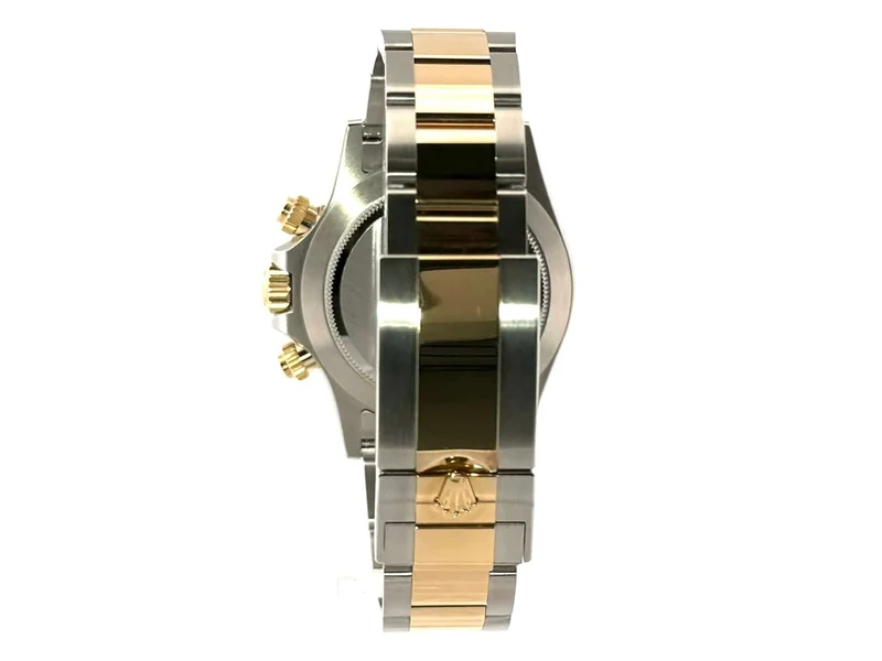 Rolex Daytona Edelstahl Gelbgold 116503 Weiss