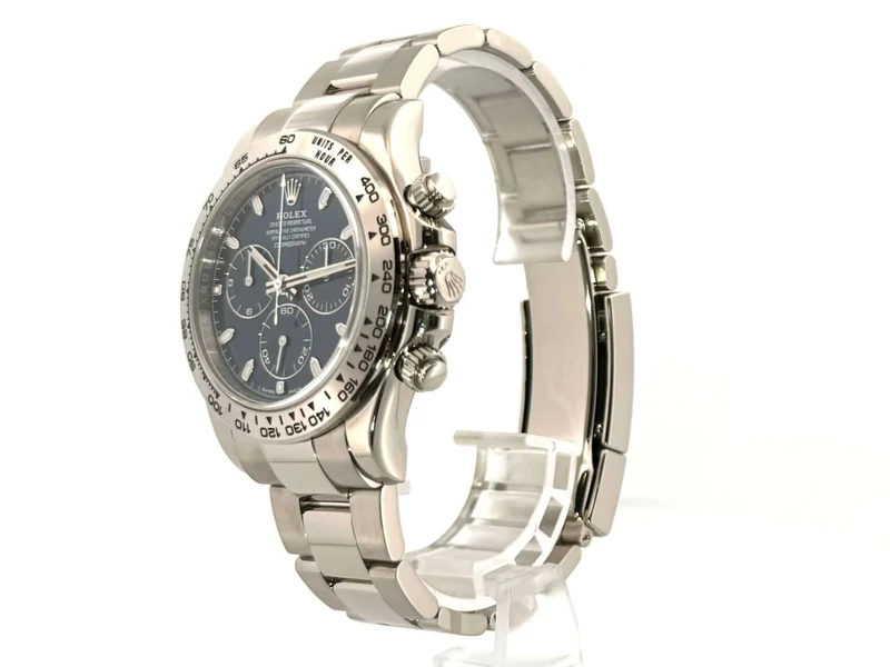 Rolex Cosmograph Daytona 116509 Weißgold Blau