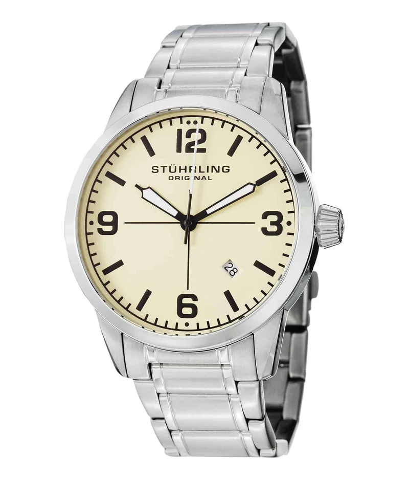 Stührling Tuskegee Elite 449B Quartz 42mm Aviator