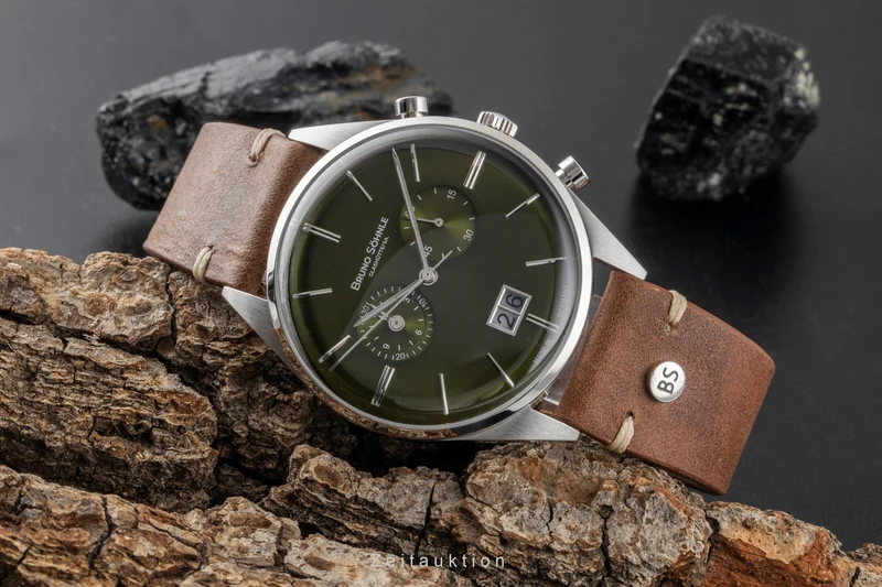 Bruno Söhnle Glashütte Merano chronograph steel quartz men's watch 17-13233-441 [2601714]