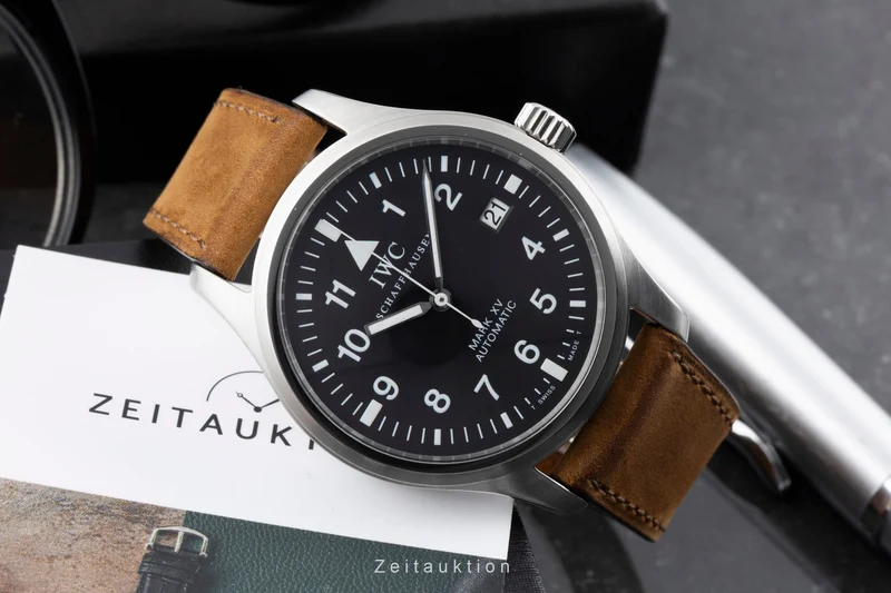 IWC Mark XV steel automatic men's watch IW325301 LP: 5000EUR [2600956]