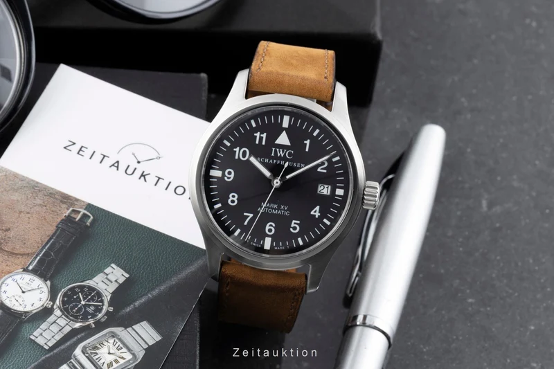 IWC Mark XV steel automatic men's watch IW325301 LP: 5000EUR [2600956]