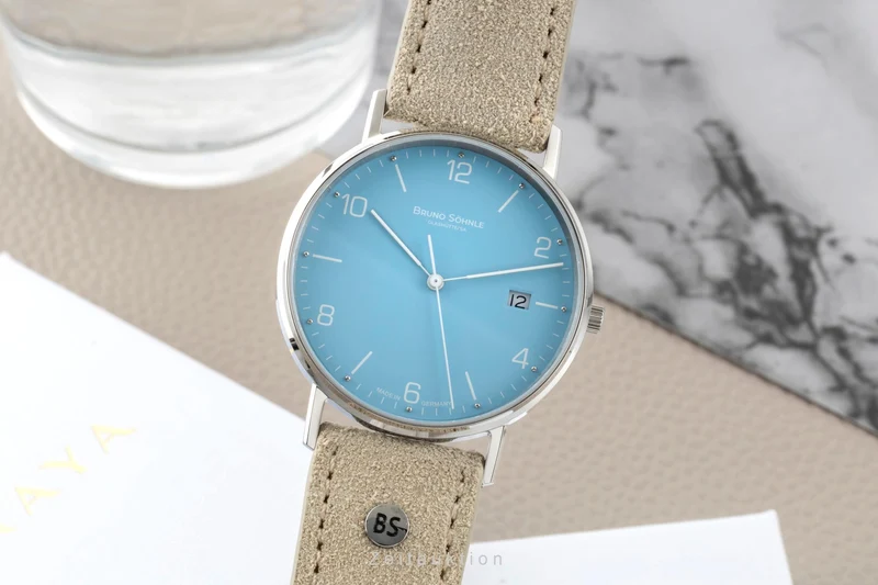 Bruno Söhnle Glashütte Rondo steel quartz men's watch 17-13105-323 [2601712]