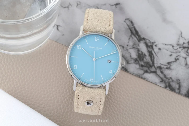 Bruno Söhnle Glashütte Rondo steel quartz men's watch 17-13105-323 [2601712]