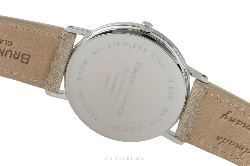 Bruno Söhnle Glashütte Rondo steel quartz men's watch 17-13105-323 [2601712]