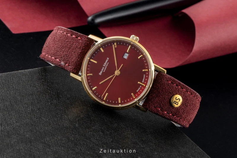 Bruno Söhnle Glashütte Rondo gilt / steel quartz women's watch 17-33106-541 LP: 0EUR [2601717]
