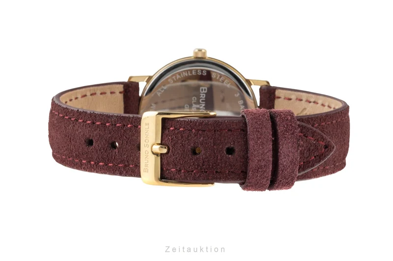 Bruno Söhnle Glashütte Rondo gilt / steel quartz women's watch 17-33106-541 LP: 0EUR [2601717]