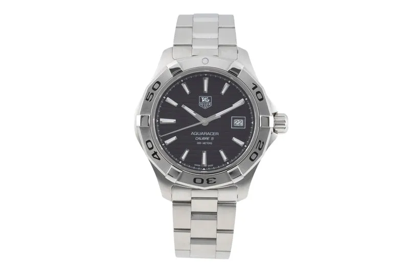 Tag Heuer Aquaracer steel automatic men's watch WAP2010.BA0830 [2600950]