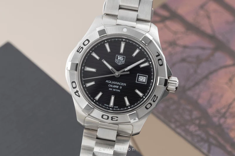 Tag Heuer Aquaracer steel automatic men's watch WAP2010.BA0830 [2600950]