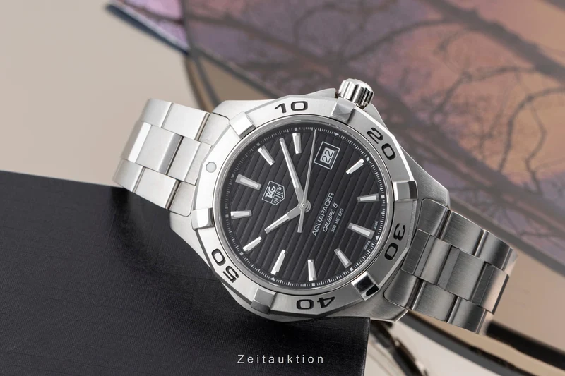 Tag Heuer Aquaracer steel automatic men's watch WAP2010.BA0830 [2600950]