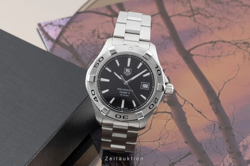 Tag Heuer Aquaracer steel automatic men's watch WAP2010.BA0830 [2600950]