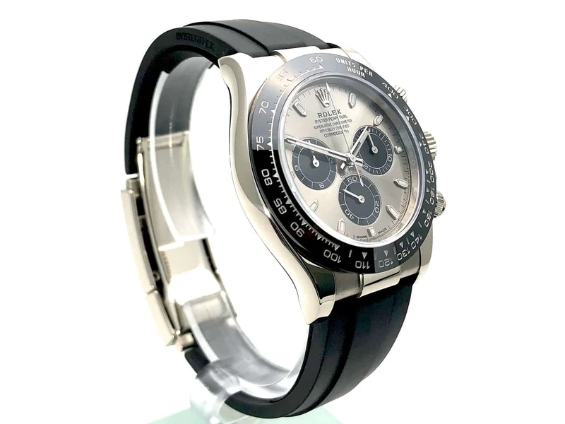 Rolex Daytona Weißgold 116519LN Oysterflex LC100 ungetragen