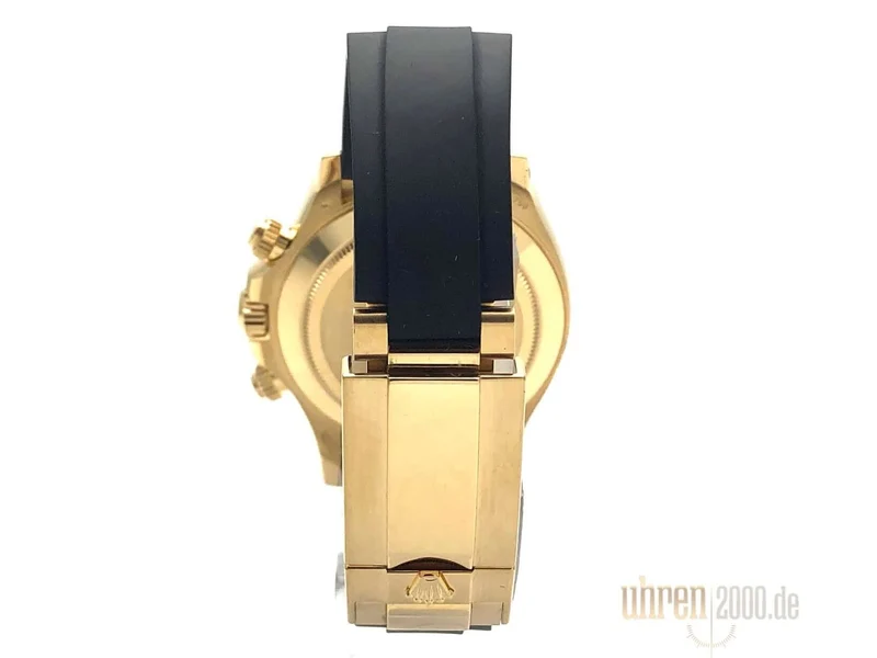 Rolex Daytona 116518LN Gelbgold Oysterflex Champagnerfarben aus 2019 LC100