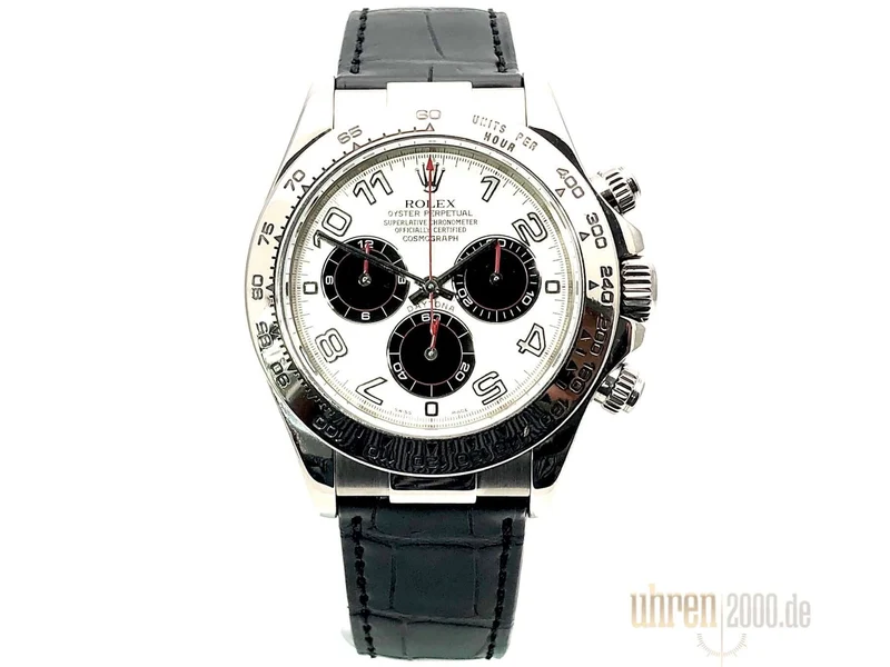 Rolex Cosmograph Daytona 116519 Weißgold Race Zifferblatt aus 2005 LC100