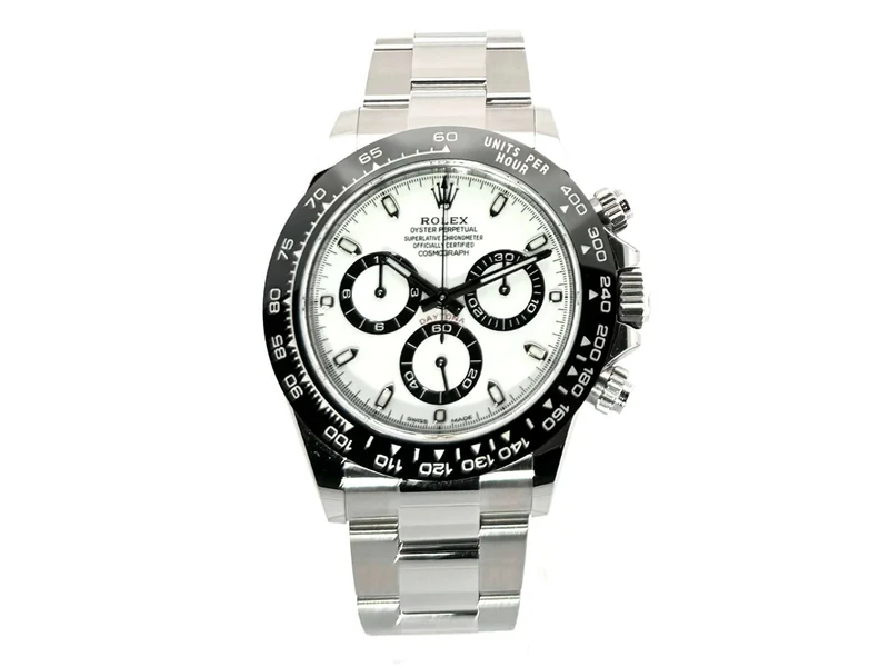 Rolex Daytona Edelstahl 116500LN Weiß