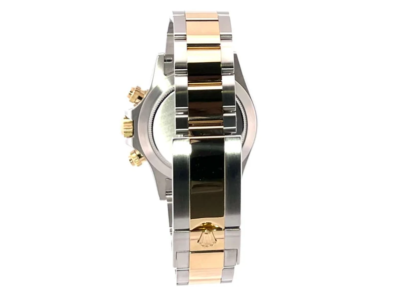 Rolex Daytona Edelstahl Gelbgold 116503 Schwarz