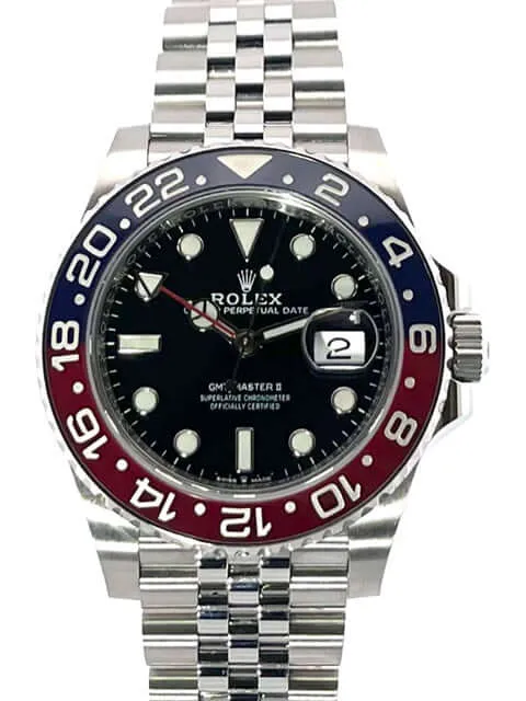 Rolex GMT Master II Edelstahl 126710BLRO