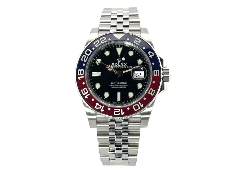 Rolex GMT Master II Edelstahl 126710BLRO