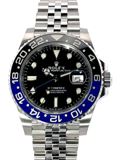 Rolex GMT Master II 126710BLNR Edelstahl