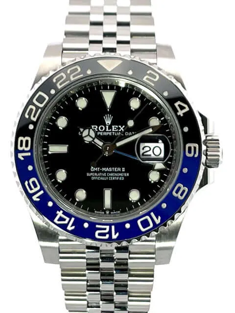 Rolex GMT Master II Edelstahl 126710BLNR ungetragen 2021