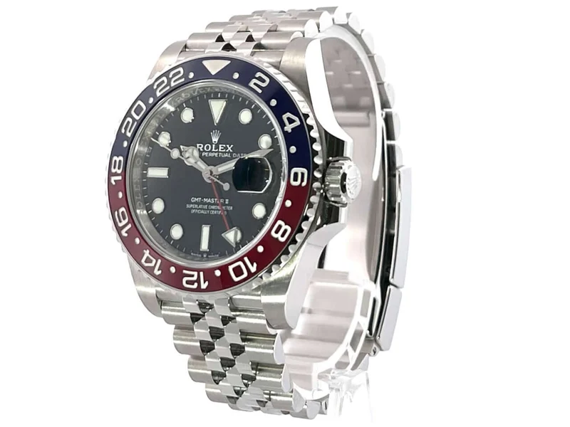 Rolex GMT Master II Edelstahl 126710BLRO LC100 aus 2019