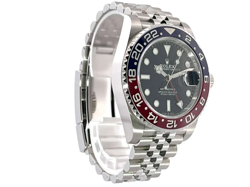 Rolex GMT Master II Edelstahl 126710BLRO LC100 aus 2019