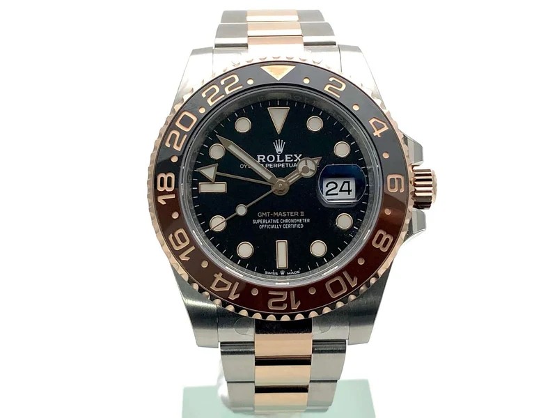Rolex GMT-Master II Edelstahl Everose-Gold 126711CHNR verklebt
