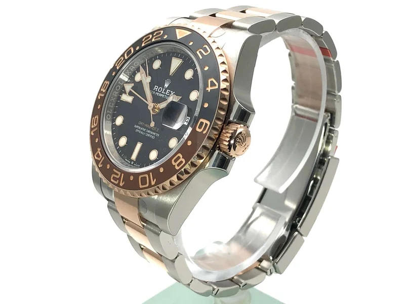 Rolex GMT-Master II Edelstahl Everose-Gold 126711CHNR verklebt