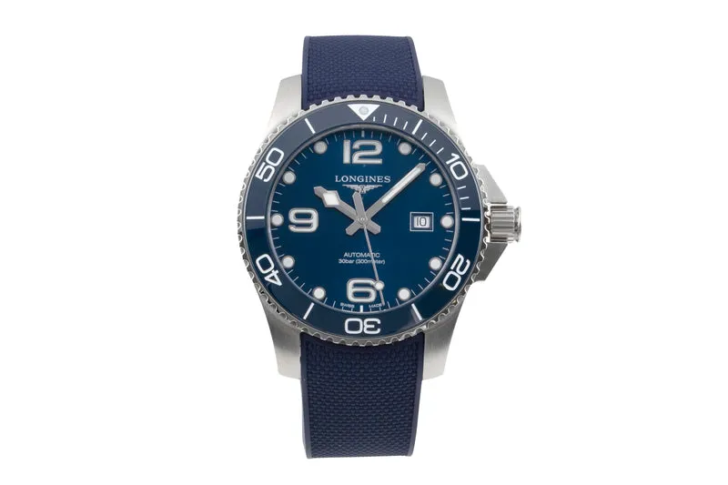 Longines Hydro Conquest steel automatic men's watch L3.782.4.96.9 LP: 1950EUR [2601171]
