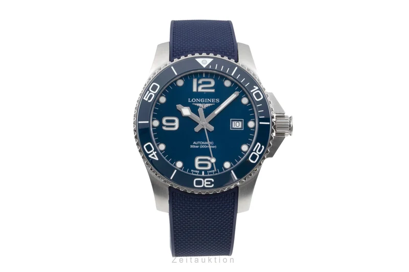Longines Hydro Conquest steel automatic men's watch L3.782.4.96.9 LP: 1950EUR [2601171]