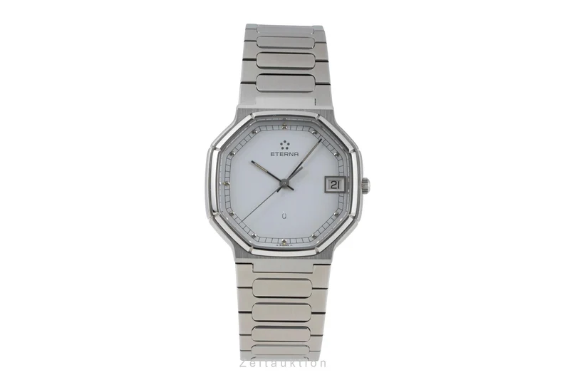 Eterna steel quartz men's watch 115.4227.41 [2601134]